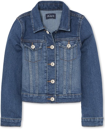 The Children's Place Girls Basic Denim Jacket