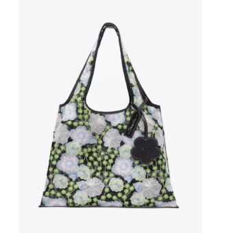 Floral Embroidery Market Tote