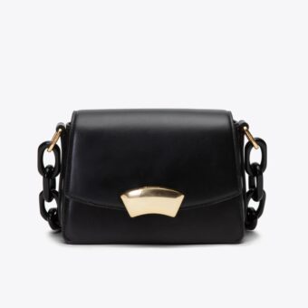 ID Shoulder Bag with Resin Chain