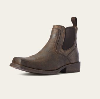 Midtown Rambler Square Toe Chelsea Boot