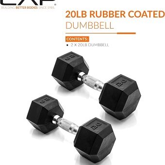 CAP Barbell Coated Dumbbell Weight